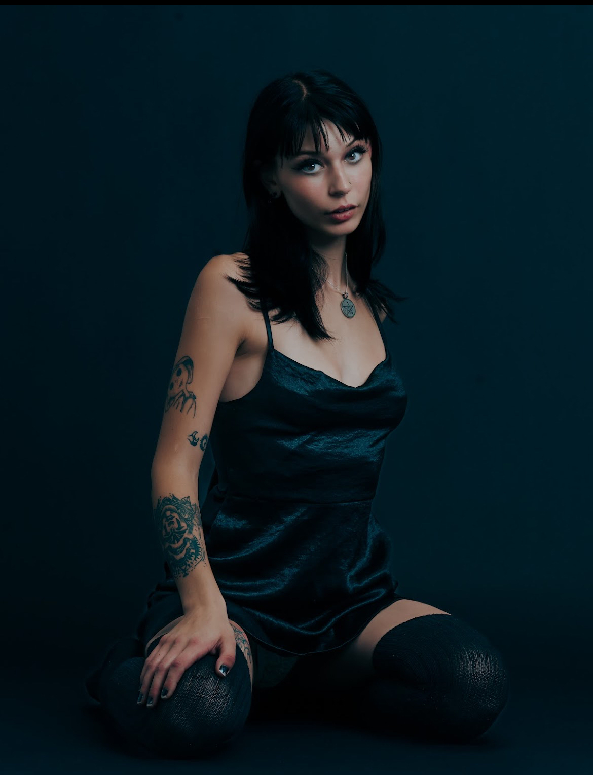 Arlo, dark editorial portrait